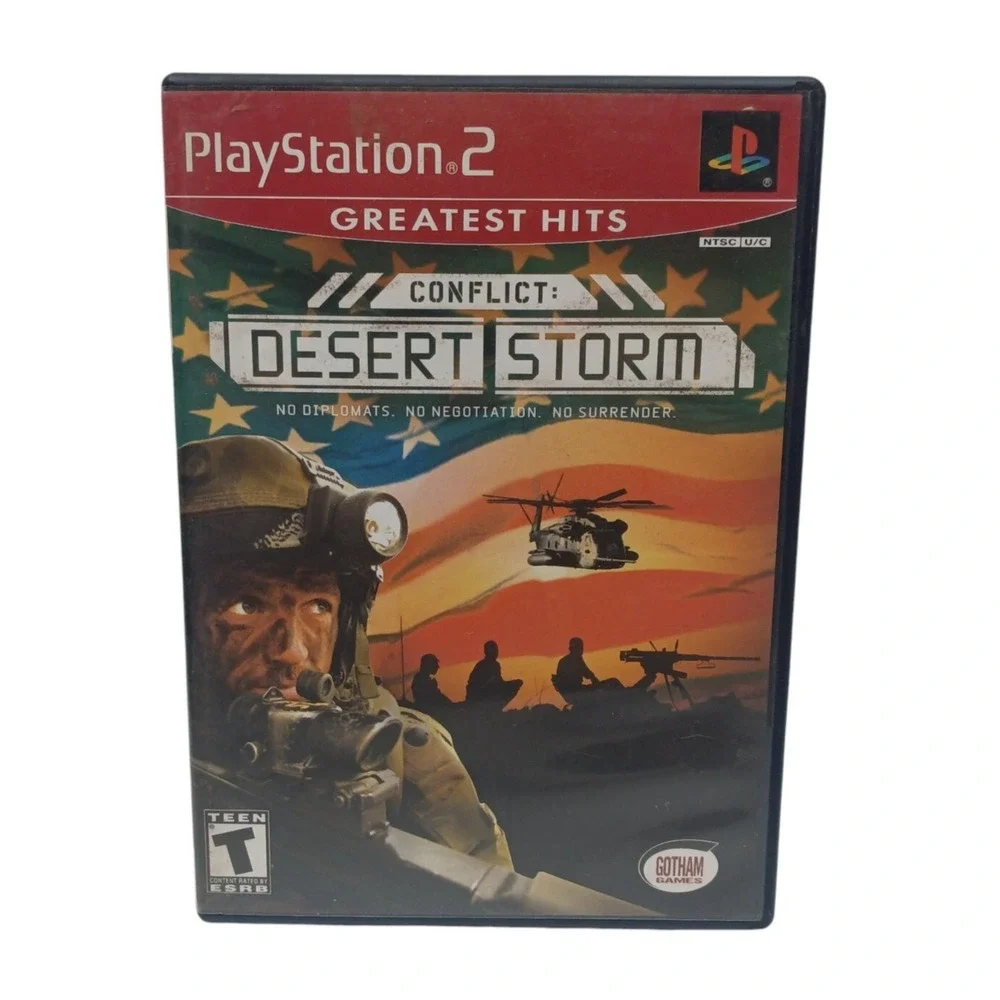 Conflict  Desert Storm  Sony PlayStation 2  2002 / Has Manual / CD Clean